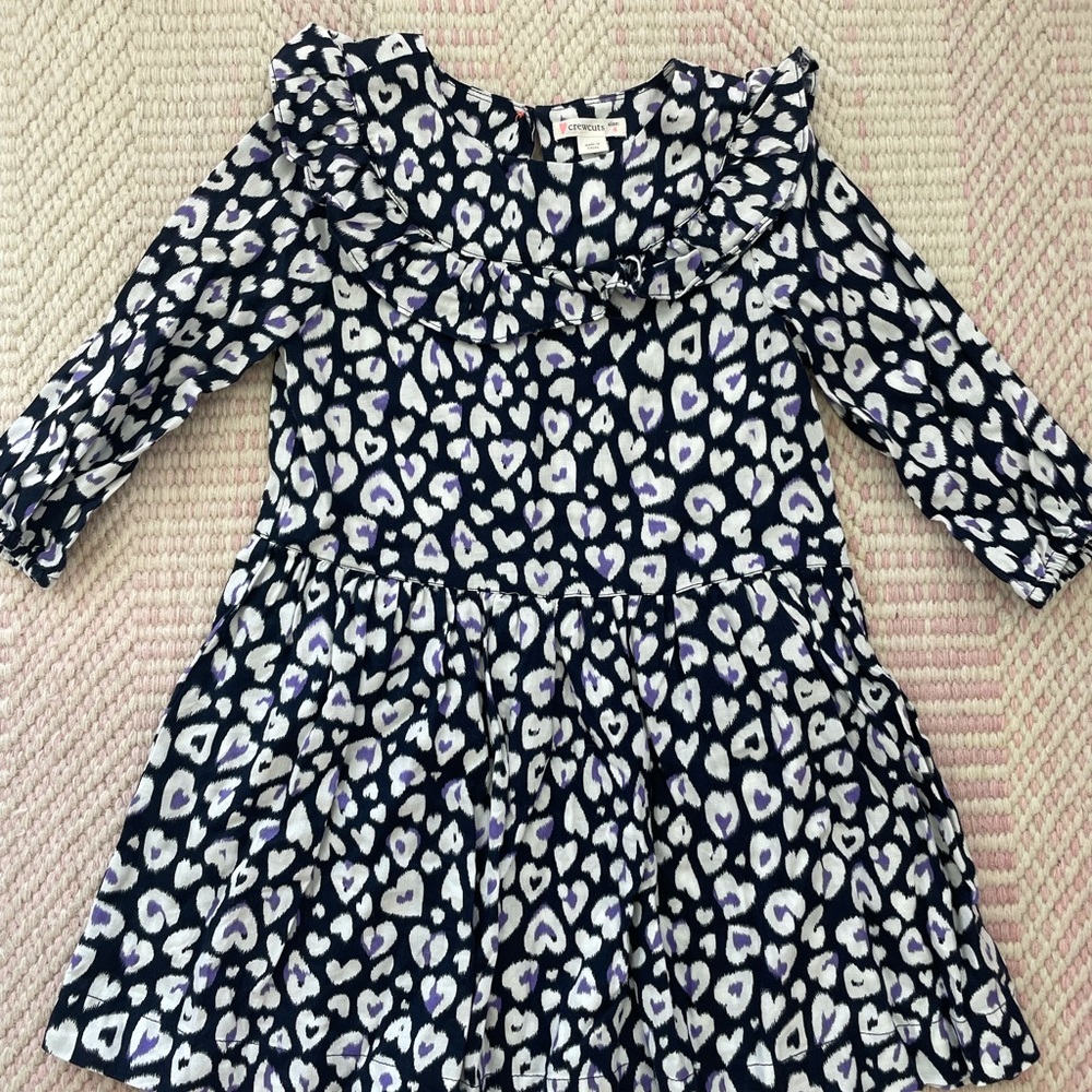 CrewCuts Girls Animal Print Dress
